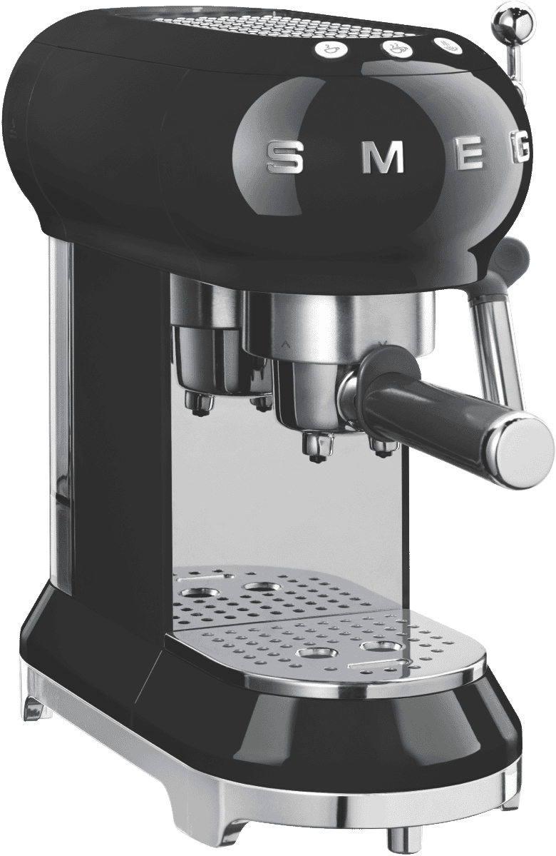 Smeg COFFEE MACHINE 50's STYLE BLACK