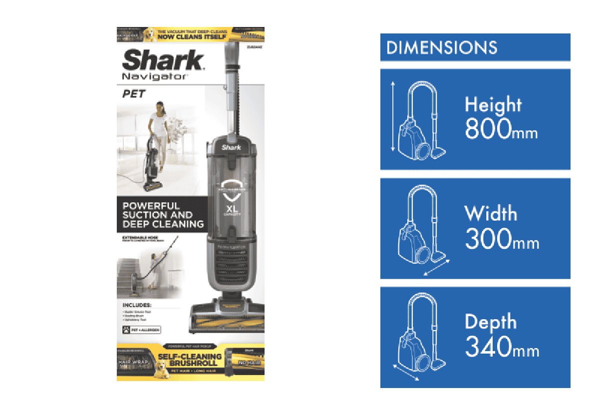 Shark Navigator Pet with Self-Cleaning Brushroll - Layaway AU