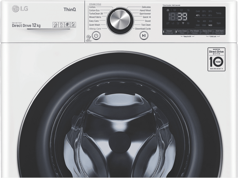 LG 12kg Front Load Washer