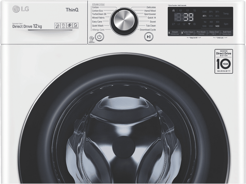 LG 12kg Front Load Washer