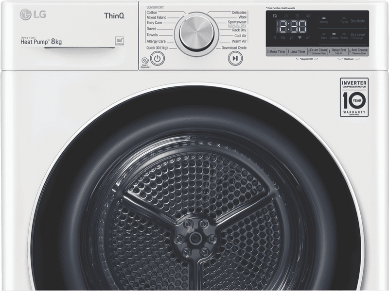 LG 8kg Heat Pump Dryer