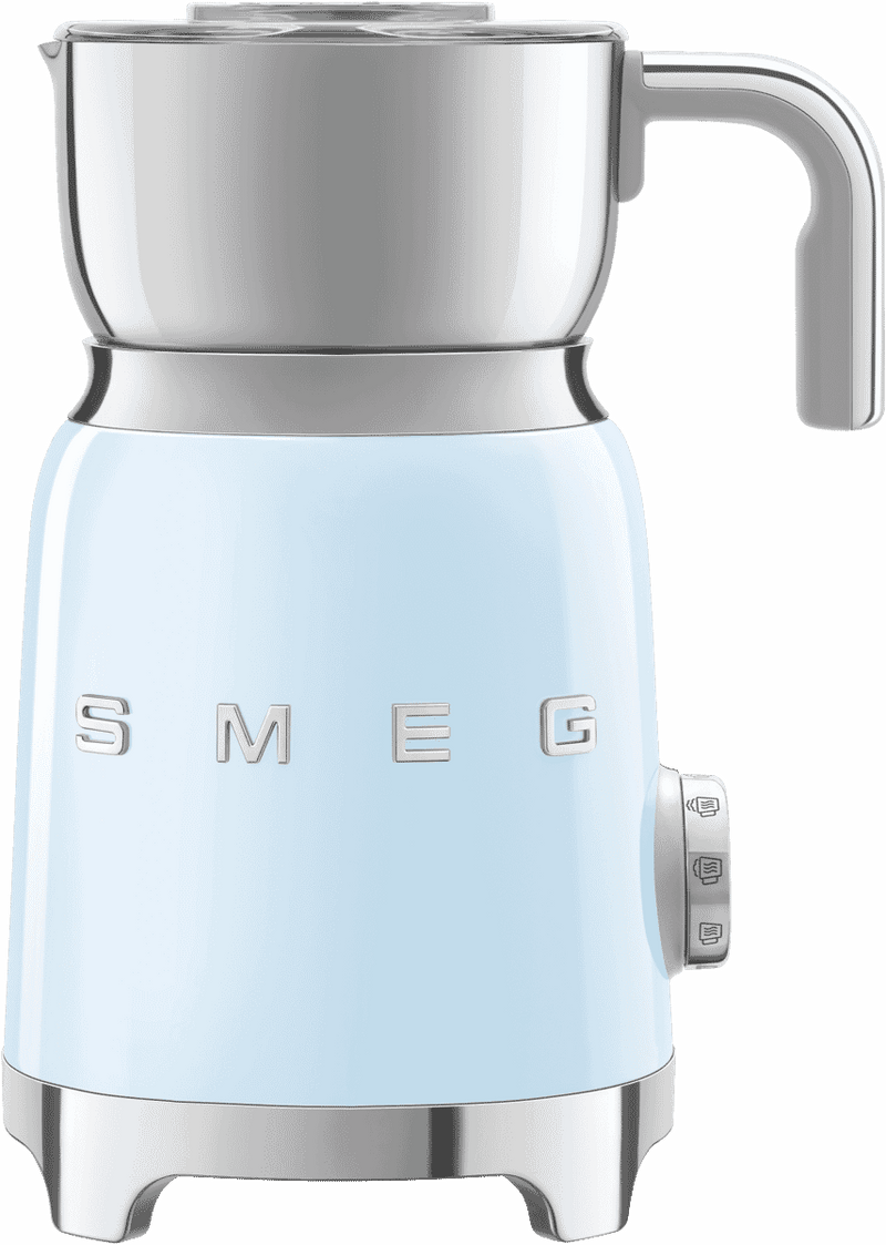 Smeg 50's Style Retro Milk Frother Pastel Blue