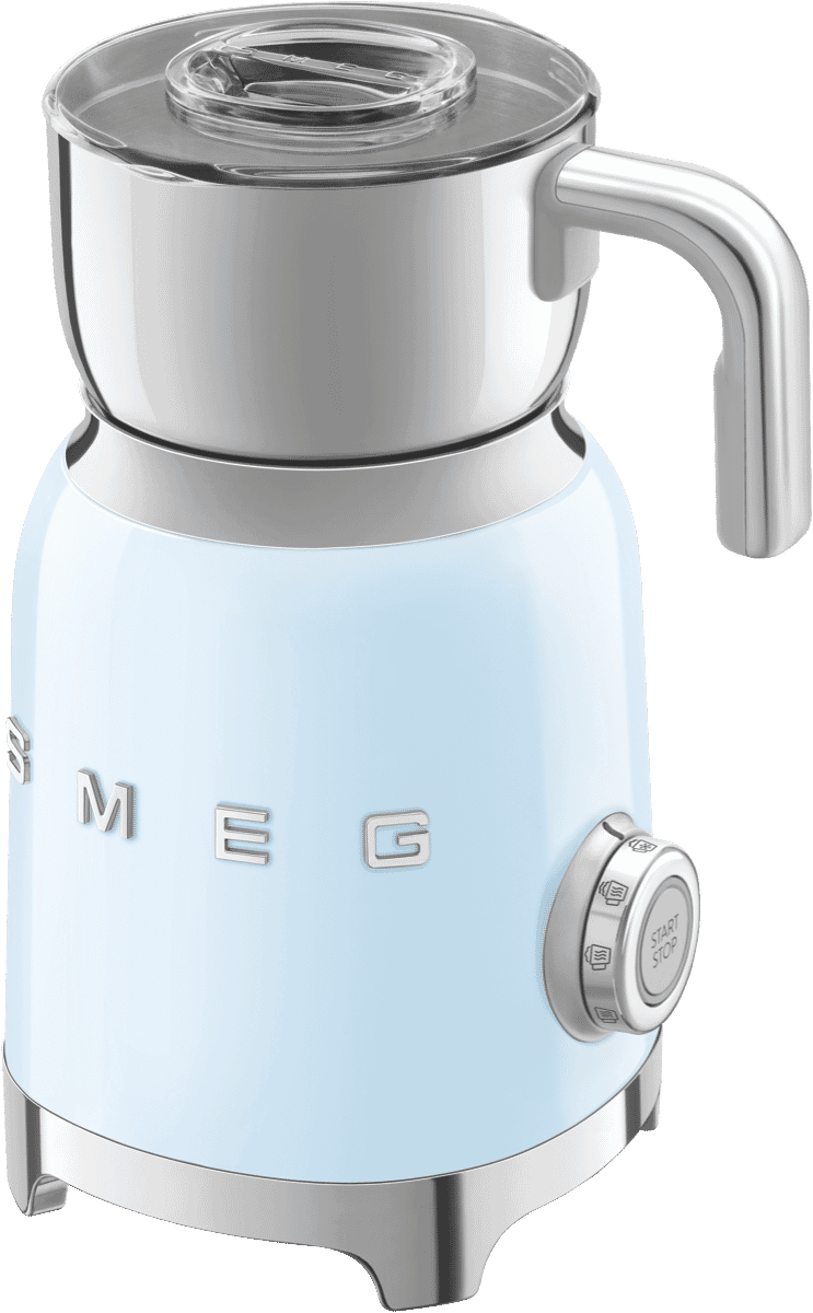 Smeg 50's Style Retro Milk Frother Pastel Blue