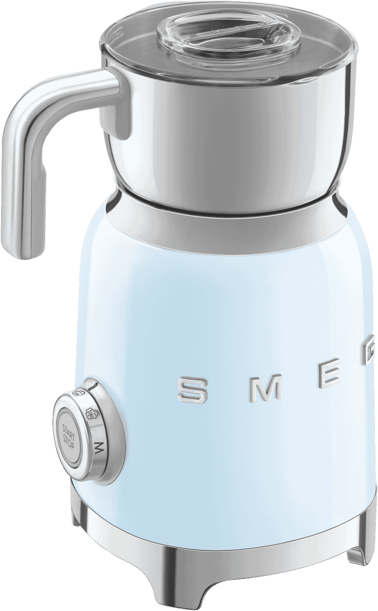 Smeg 50's Style Retro Milk Frother Pastel Blue