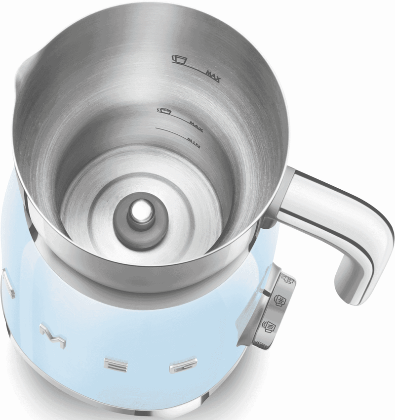 Smeg 50's Style Retro Milk Frother Pastel Blue