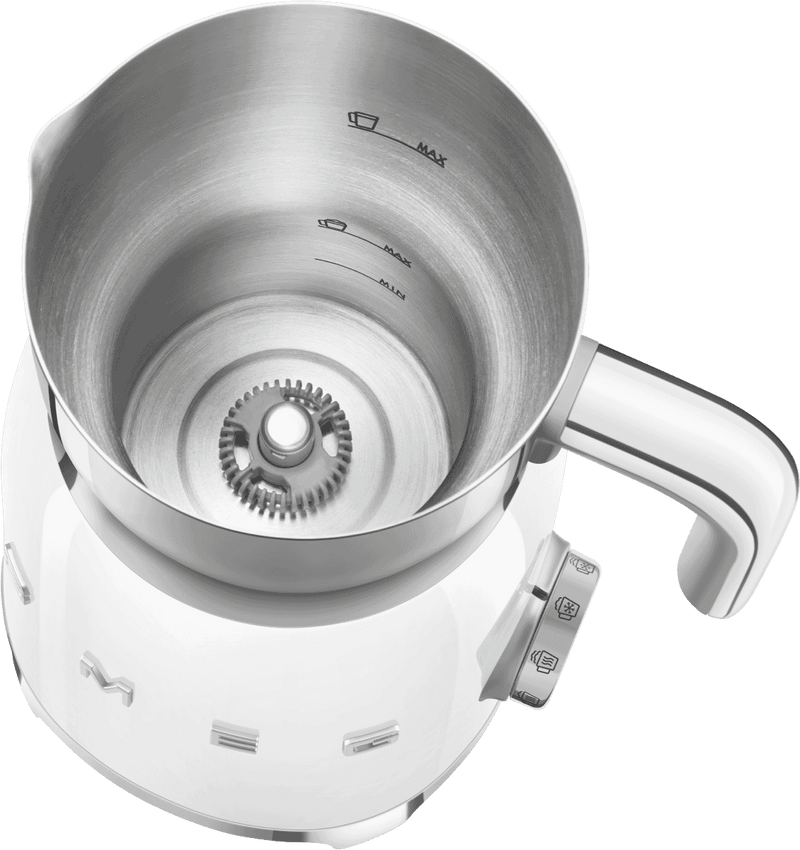 Smeg 50's Style Retro Milk Frother White