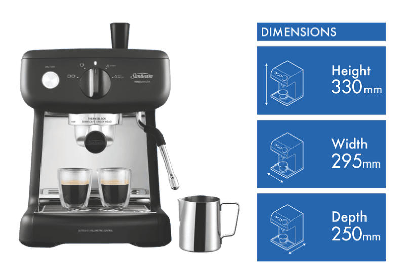 Sunbeam MINI BARISTA BLACK