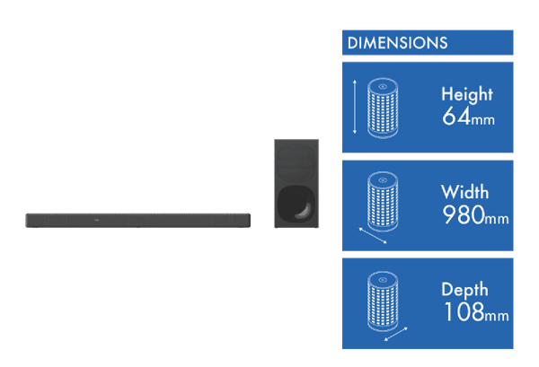 Sony 3.1ch Dolby Atmos Soundbar