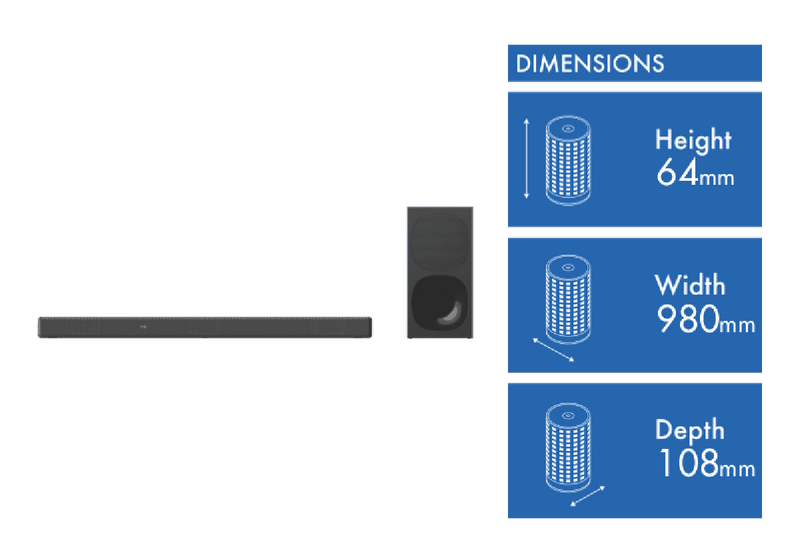 Sony 3.1ch Dolby Atmos Soundbar