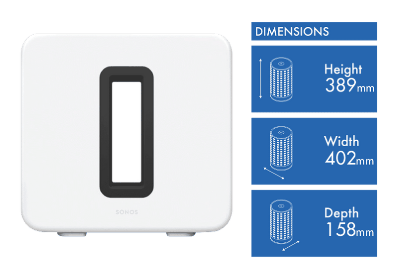 Sonos Sub Gen3 White