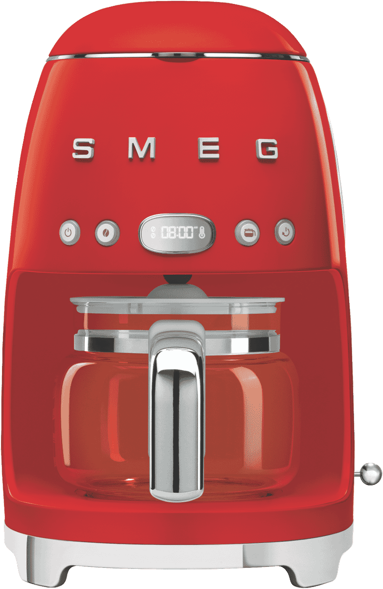 Smeg Drip Coffee Maker - Red