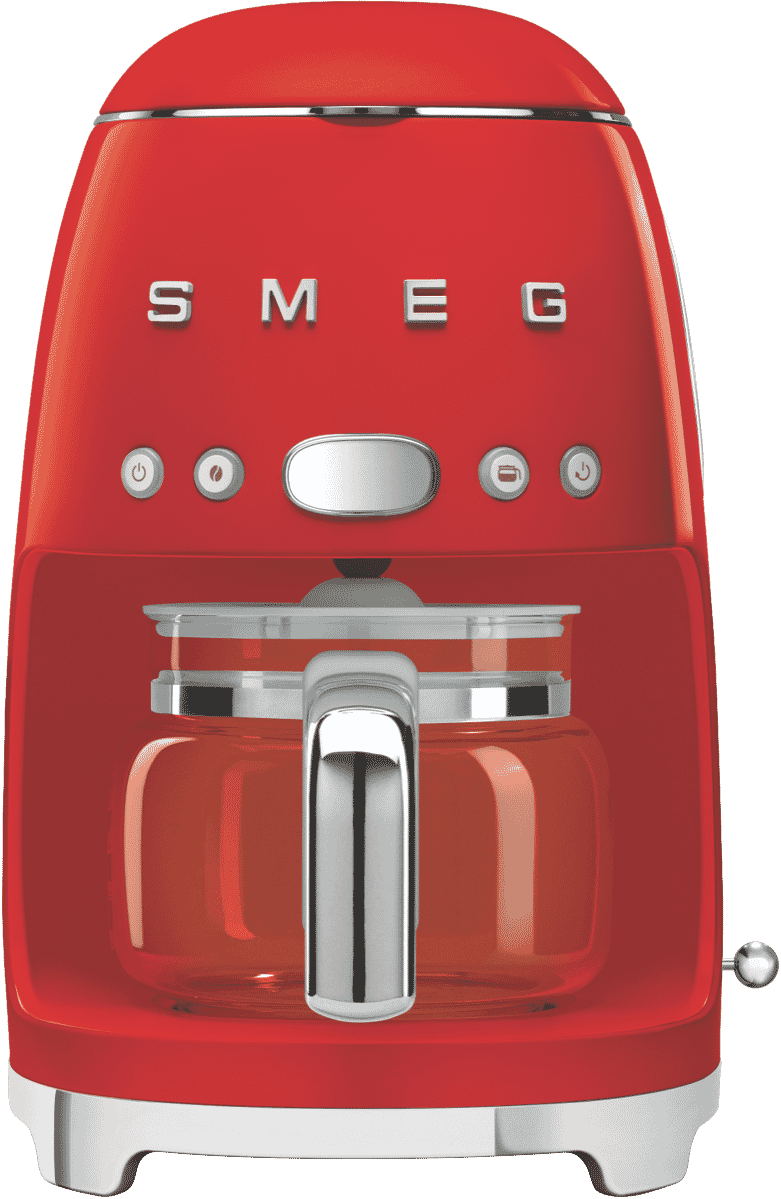 Smeg Drip Coffee Maker - Red