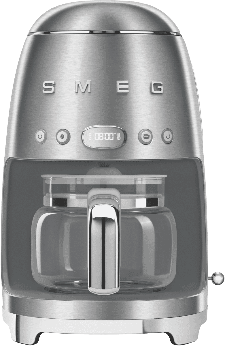 Smeg Drip Coffee Machine Brushed Metal