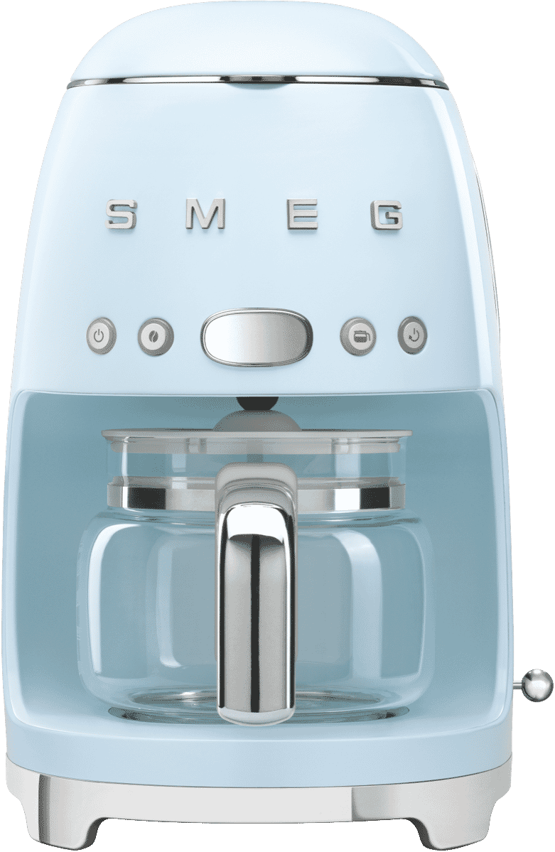 Smeg Drip Coffee Maker _ Pastel Blue