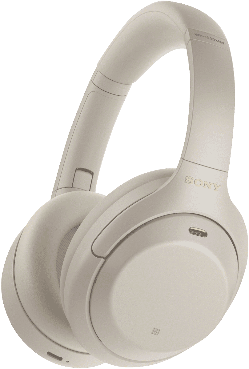 Sony Noise Cancelling Headphones - Silver