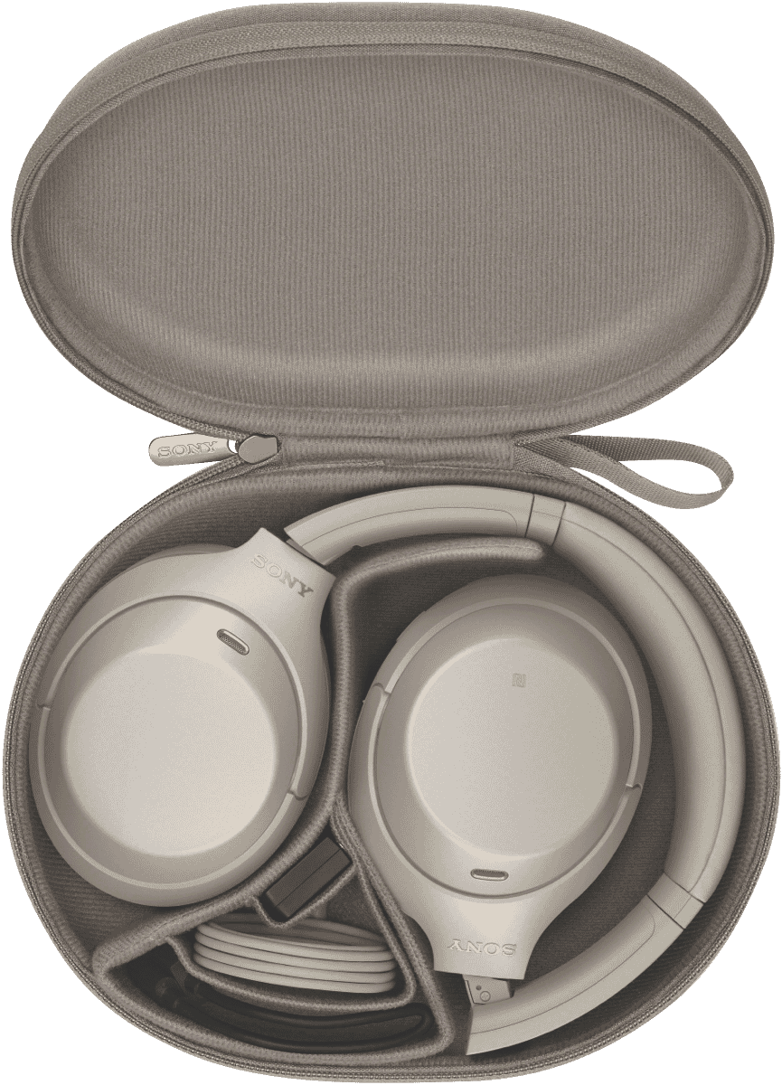 Sony Noise Cancelling Headphones - Silver