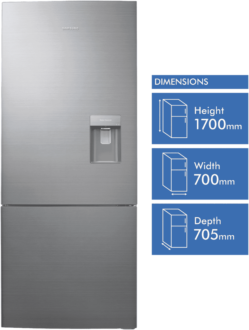 Samsung 424L Bottom Mount Refrigerator