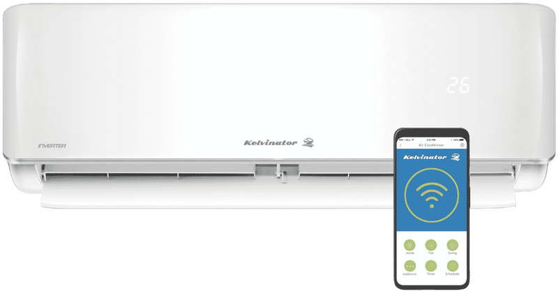 Kelvinator C3.5kW H4.0kW Reverse Cycle Split System K