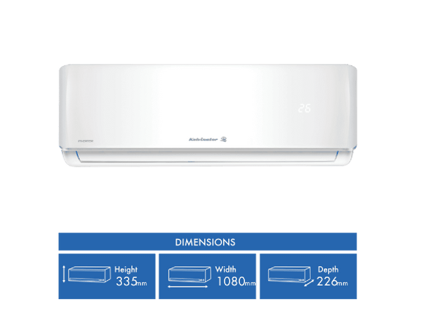 Kelvinator C5.0kW H6.0kW Reverse Cycle Split System K