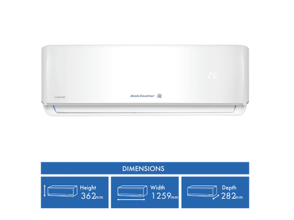 Kelvinator C9.0kW H10.0kW Reverse Cycle Split System