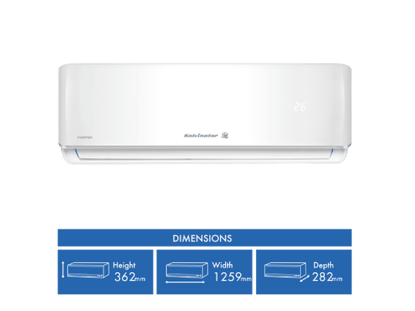 Kelvinator C9.0kW H10.0kW Reverse Cycle Split System