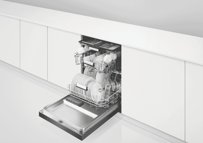 Fisher & Paykel 60cm Built Under Dishwasher Black