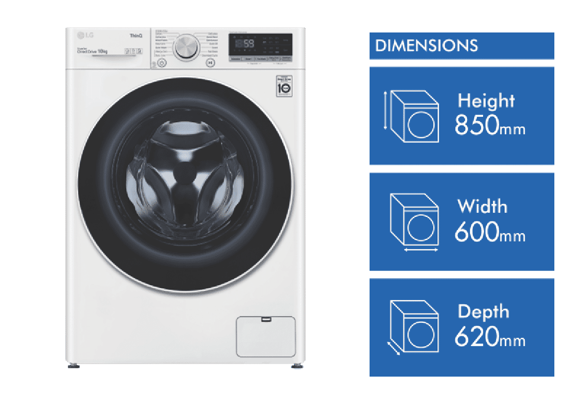 LG 10kg Front Load Washer - Layaway AU