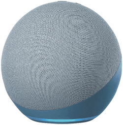 Amazon Echo with Alexa (Gen 4) - Twilight Blue