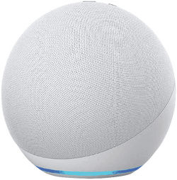 Amazon Echo with Alexa (Gen 4) - Glacier White