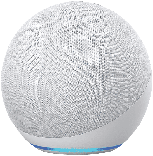 Amazon Echo with Alexa (Gen 4) - Glacier White