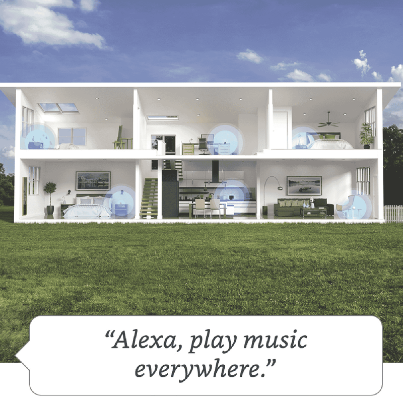 Amazon Echo with Alexa (Gen 4) - Glacier White