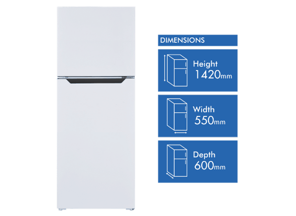 TCL 198L Top Mount Refrigerator