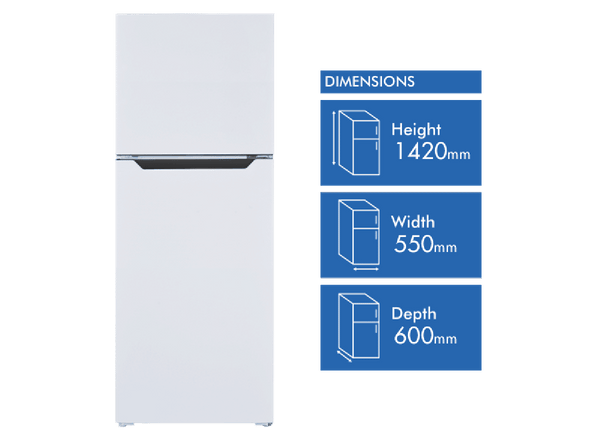 TCL 198L Top Mount Refrigerator