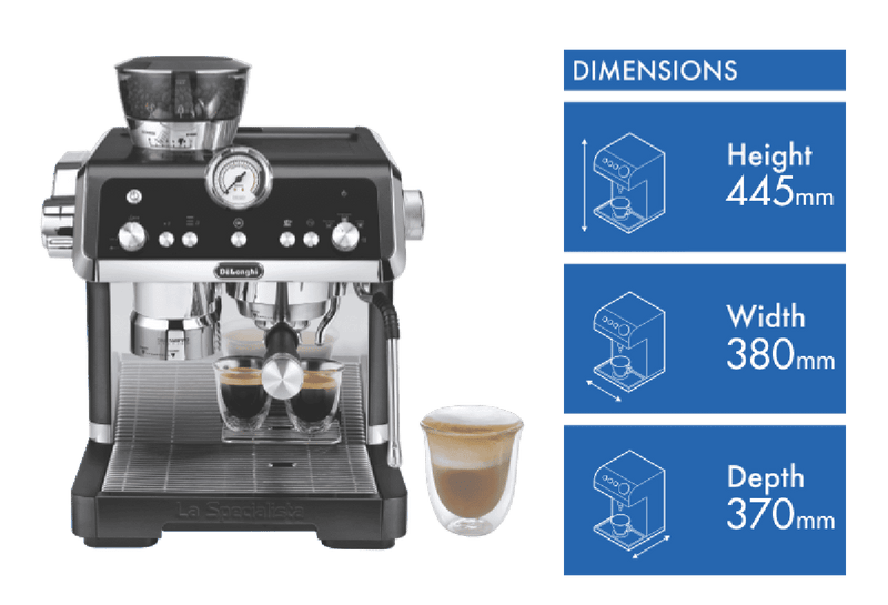 DeLonghi La Specialista Prestigo Matt Black