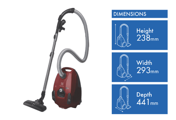 Electrolux Silent Performer Bagged Vacuum