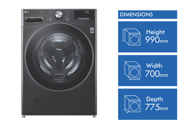 LG 16kg-9kg Combo Washer Dryer