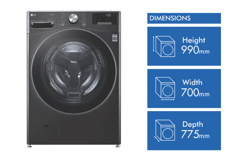LG 16kg-9kg Combo Washer Dryer