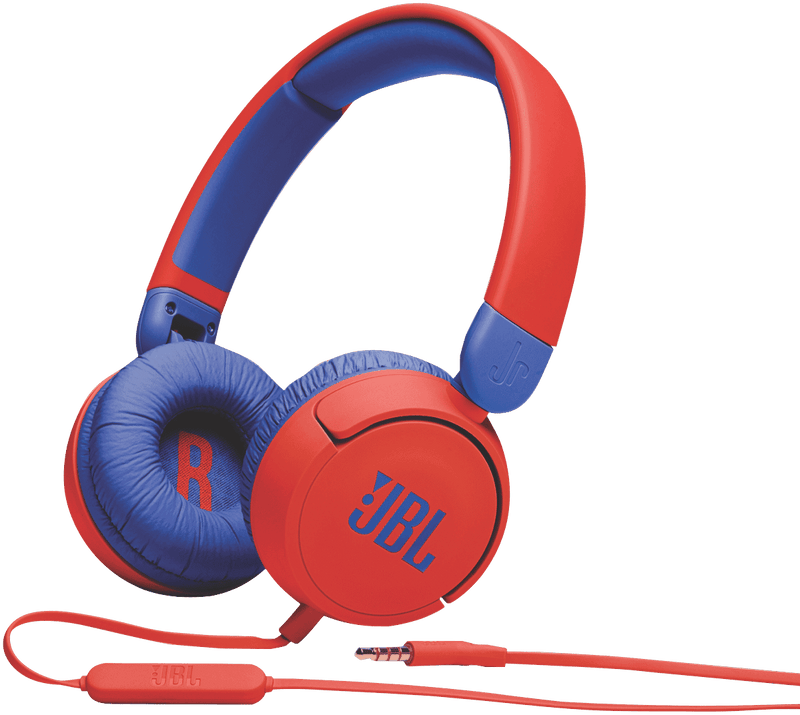 JBL JR310 Kids On Ear Headphones - Red
