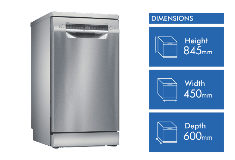 Bosch Series 6 45cm Freestanding Dishwasher