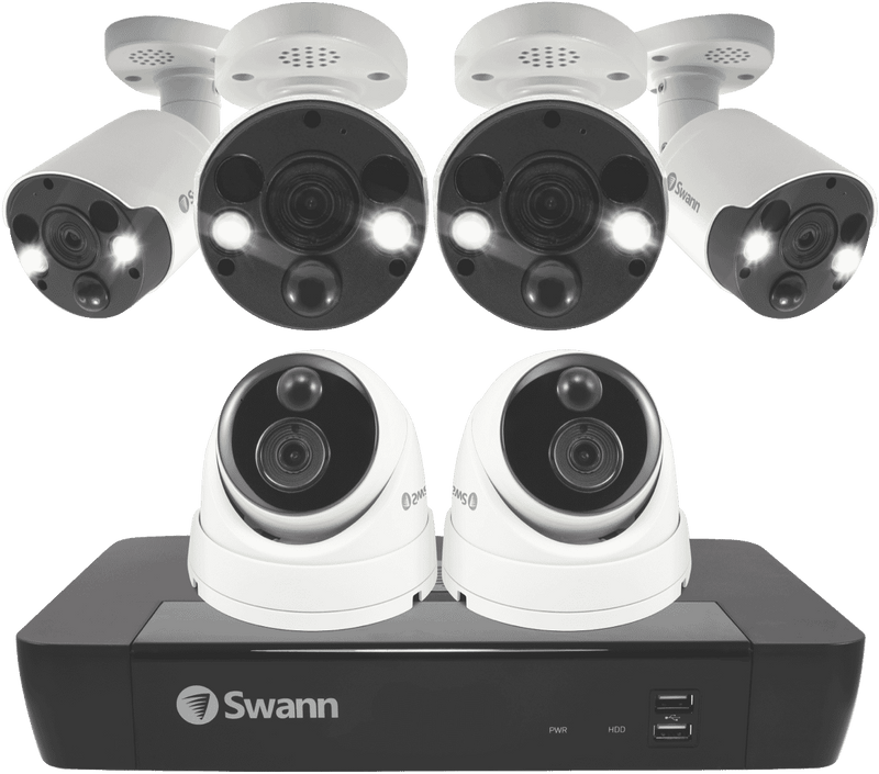 Swann 6 Camera 8 Channel 4K Ultra HD NVR Security System