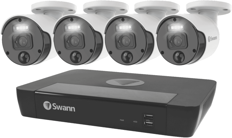 Swann 4 Camera 8 Channel 2TB 4K NVR System