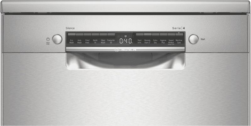 Bosch Series 4 60cm Freestanding Dishwasher Stainless Steel