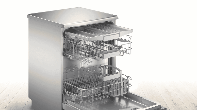 Bosch Series 4 Freestanding Dishwasher Stainless Steel