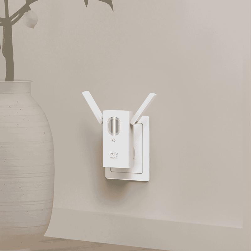 eufy Security Slim HD Doorbell with Repeater
