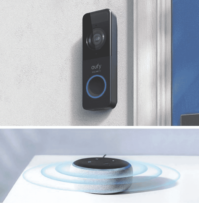 eufy Security Slim HD Doorbell with Repeater