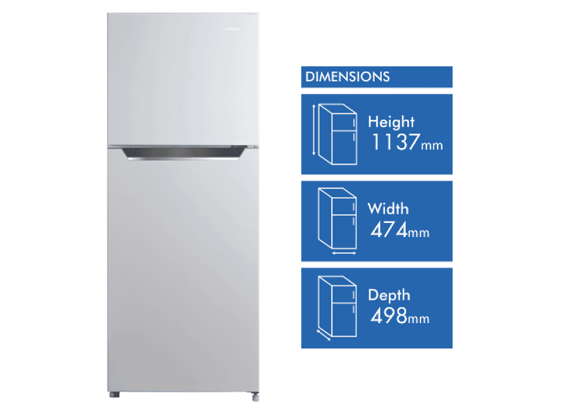 CHiQ 118L Top Mount Refrigerator