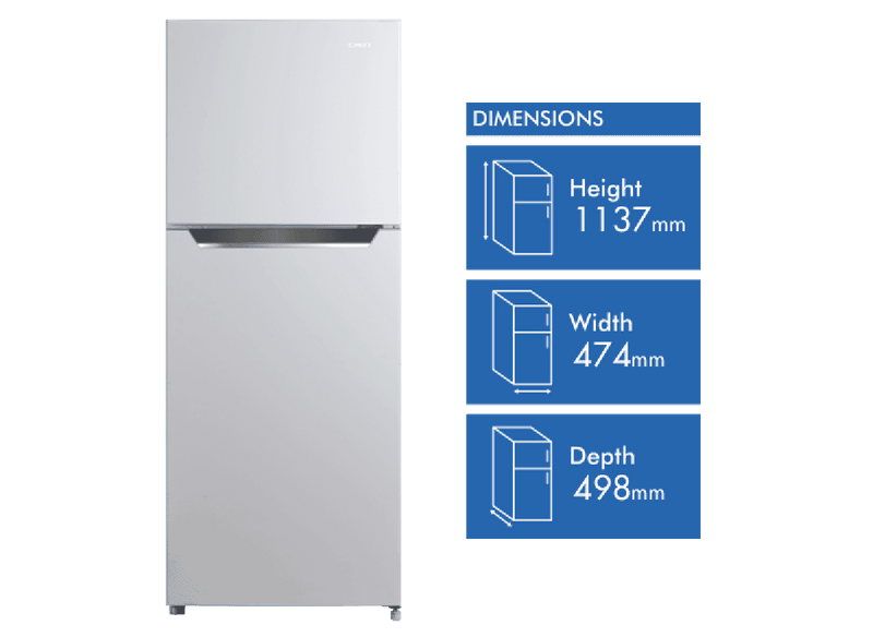 CHiQ 118L Top Mount Refrigerator