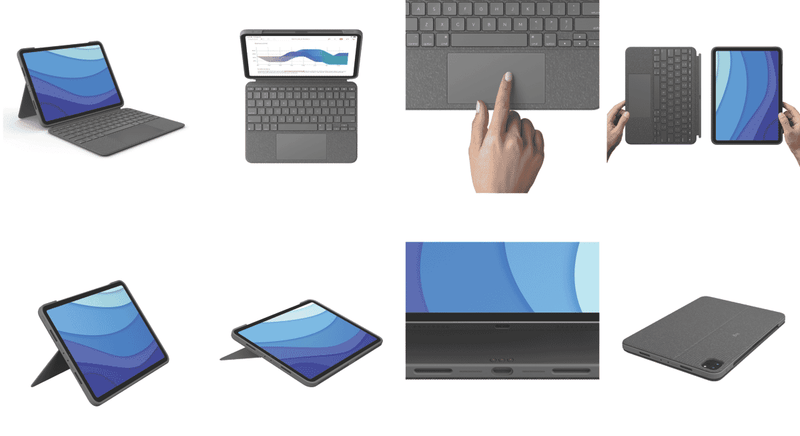 Logitech iPad Pro 11" (Gen 1,2 & 3) Combo Touch