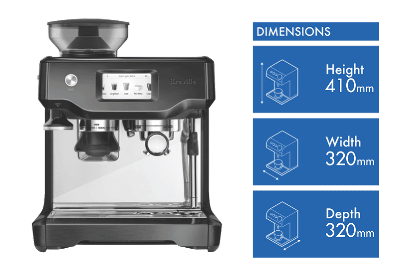 Breville the Barista Touch - Black Stainless Steel