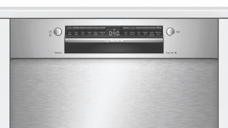 Bosch Series 4 Built Under Dishwasher Stainless Steel